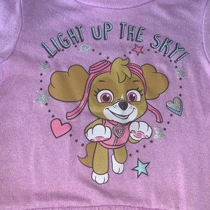 ❤️ 3 for $25 ❤️ Paw patrol peplum top